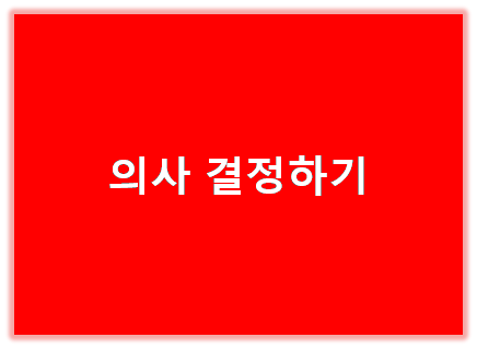 의사 결정하기 표지