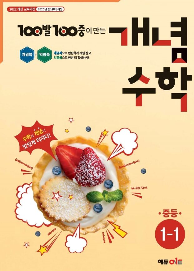 100발100중 개념수학 중등 1-1